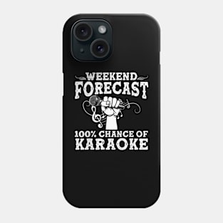 Cool Karaoke Art - Karaoke Box Microphone Singing Phone Case