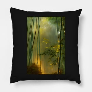 Bamboo Forest Pillow