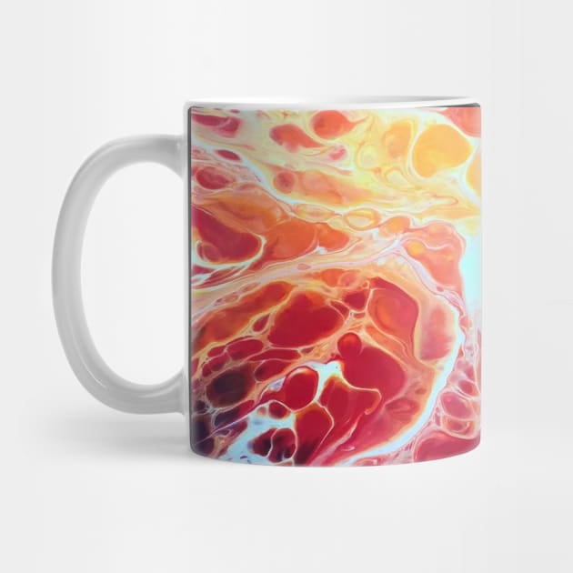 Fluid Acrylic Art Coffee Mug