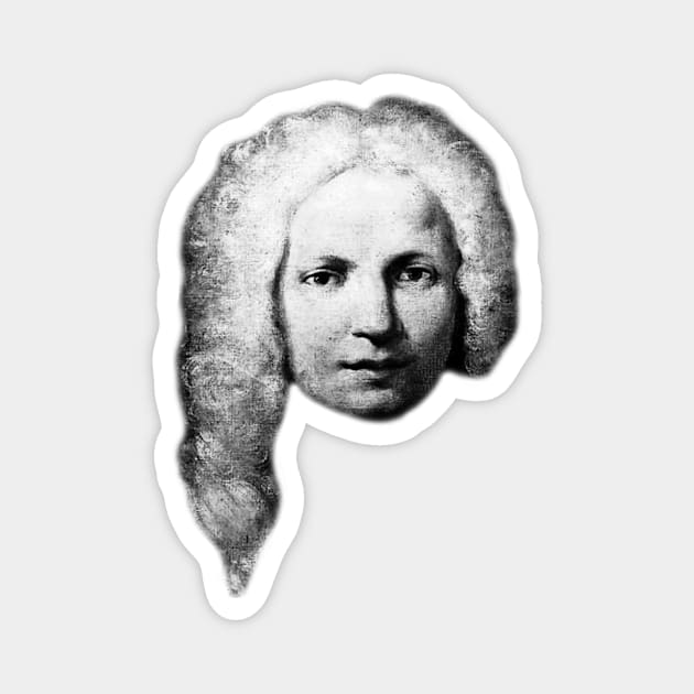 Antonio Vivaldi Magnet by TheMusicophile