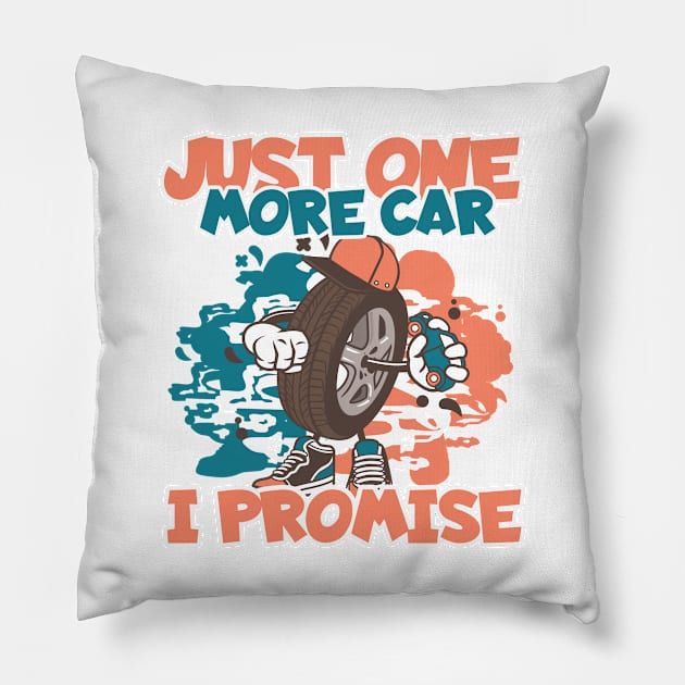 Exotic car engine lover Pillow by ShirtyLife