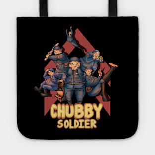 Chubby soldier Tote