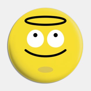 Smiling Face with Halo Pin