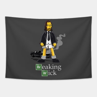 Breaking Wick Tapestry