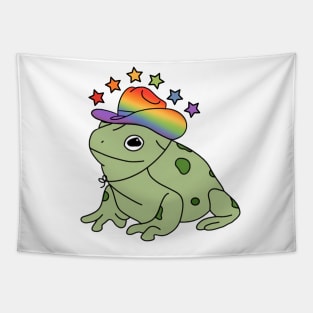 Rainbow Frog Tapestry