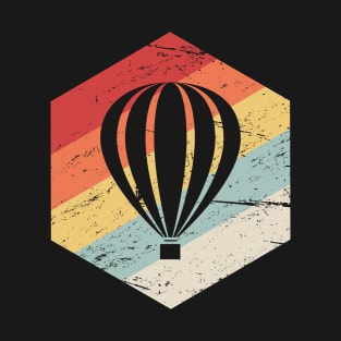 Retro Vintage Hot Air Balloon Graphic T-Shirt