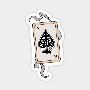 The Ace of Spades Magnet