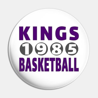 Kings 1985 Basketball Classic Pin