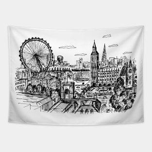 London View Tapestry