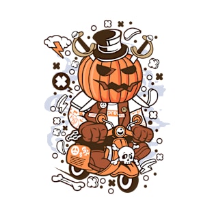 Pumpkin Scooter T-Shirt