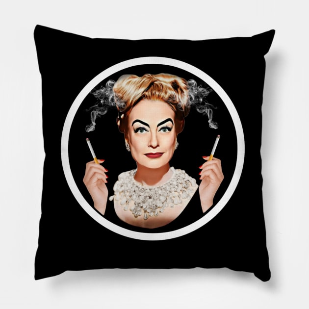 Joan Crawford Pillow by Zbornak Designs