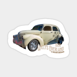 1938 Willys Overland 2 Door Sedan Magnet