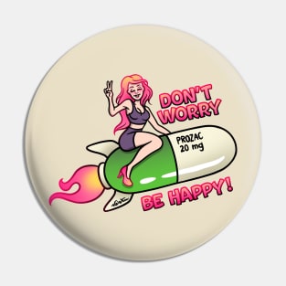 Don't worry, be happy Pin