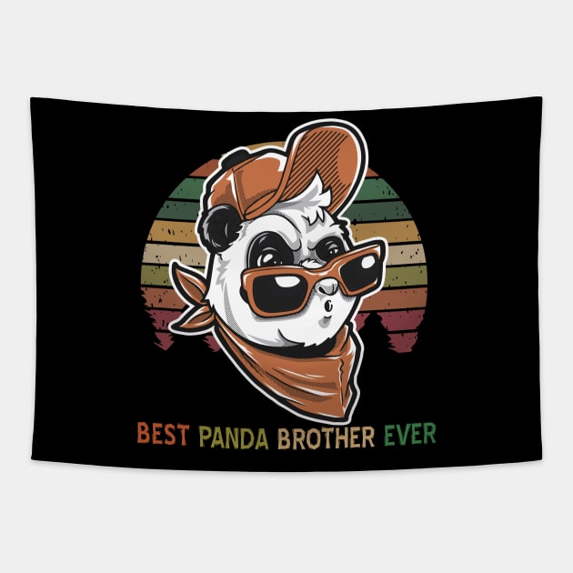 Best Panda Brother Ever Tapestry by Rosomyat