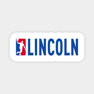 Lincoln NBA Basketball Custom Player Your Name T-Shirt Magnet