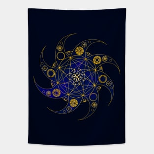 Golden Transitions Tapestry