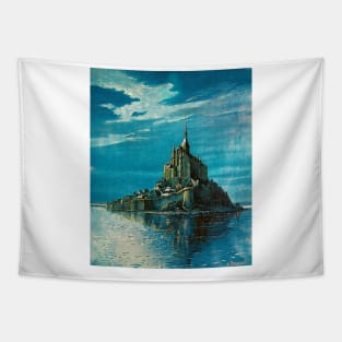 Mont Saint Michel Tapestry