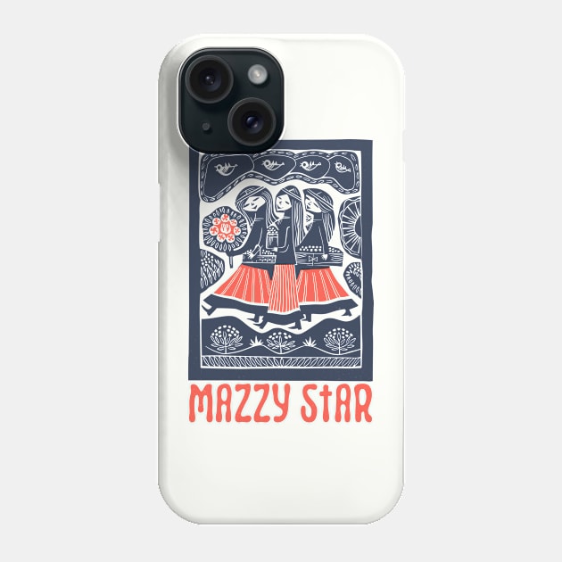 Mazzy Star .. Psychedelic Fan Art Design Phone Case by unknown_pleasures