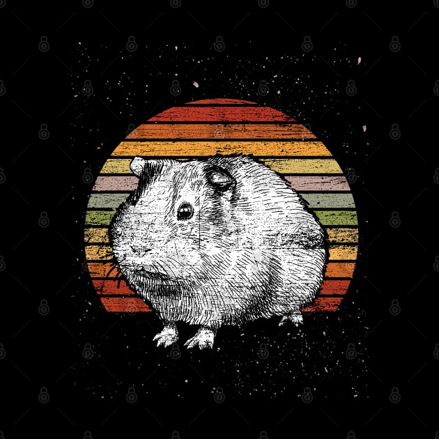 retro guinea pig by ShirtsShirtsndmoreShirts