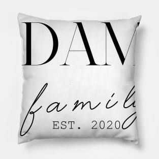 Adams Family EST. 2020, Surname, Adams Pillow