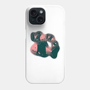 4 Pink Fishes Phone Case