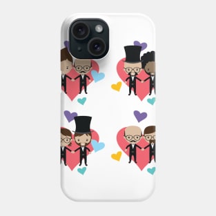 LGBT Couples Design - LGBT Mens Couple Phone Case