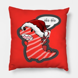 Rawr Christmas/Xmas Candy Cane Rawr Dinosaur! Pillow