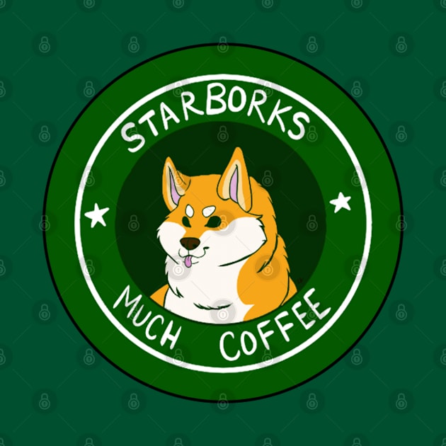 Shiba Starborks by PastelNomGalaxy