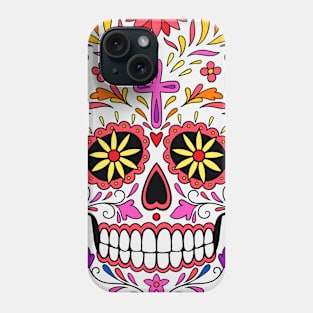 Day of the Dead, Sugar Skull Phone Case