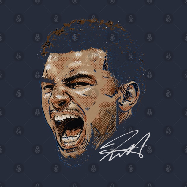 Jamal Murray Denver Scream by Buya_Hamkac