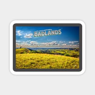 North Dakota Badlands Magnet