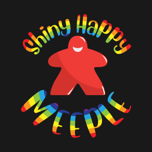 Shiny Happy Meeple T-Shirt