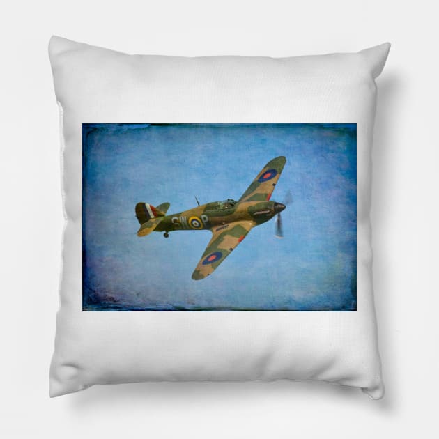 Hawker Hurricane Pillow by CGJohnson