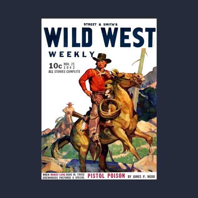 Wild West Magazine Cover November 1942 by Starbase79