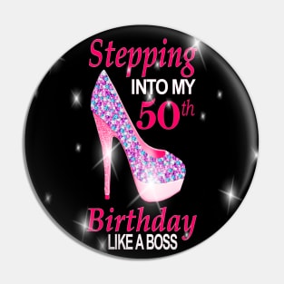 50th Birthday Pin