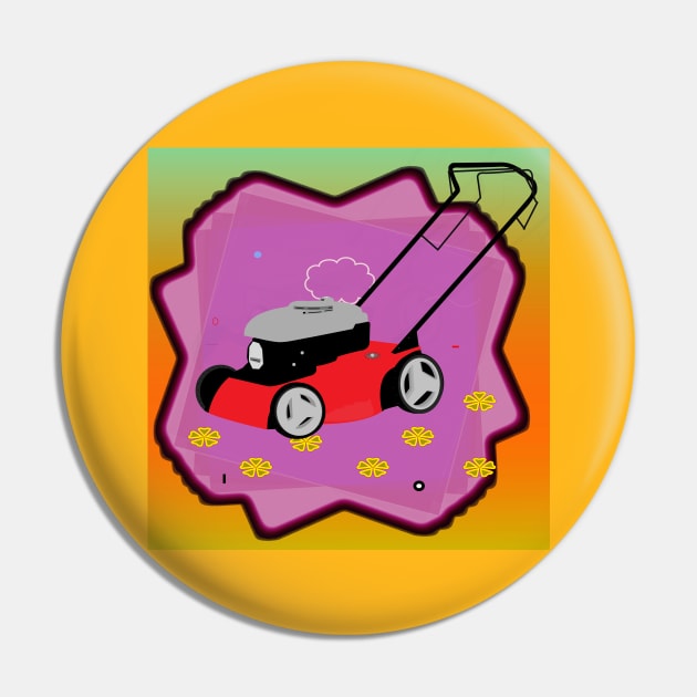 Lawnmower Pin by momomoma