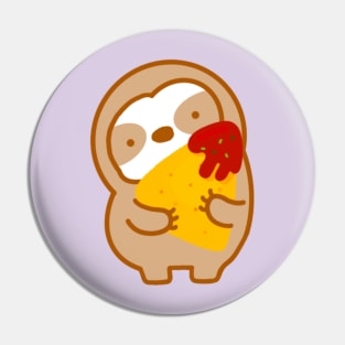 Salsa Chip Sloth Pin