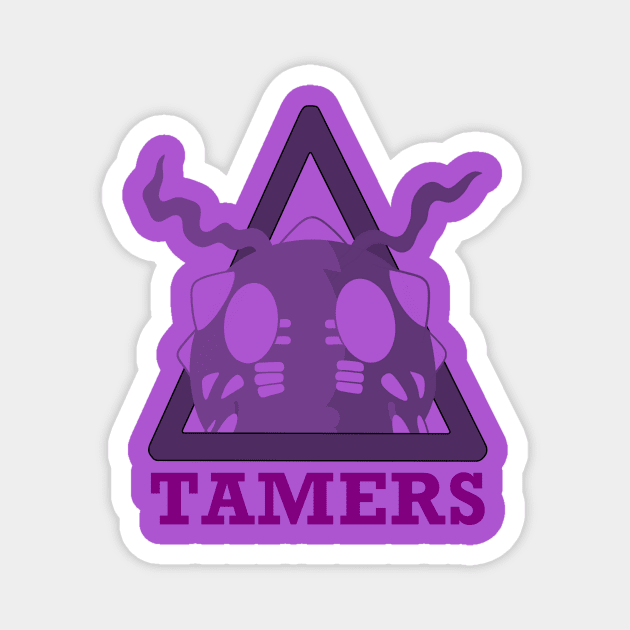 Tentomon Tamers (Purple) Magnet by MEArtworks