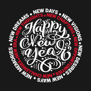 Happy New Year Motivational T-Shirt