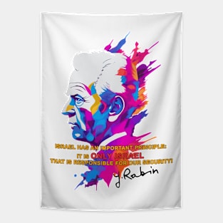 Yitzhak Rabin Tapestry