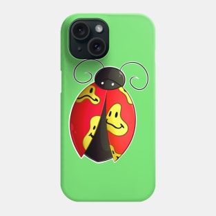 Lady Bug Design Phone Case