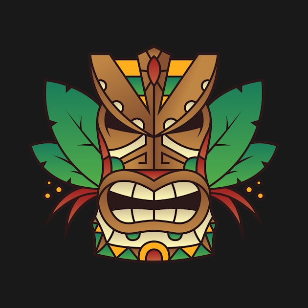 Tiki Head by ePixels