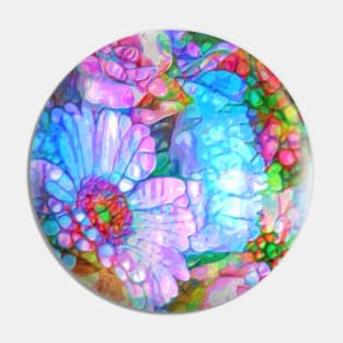 Floral composition Pin