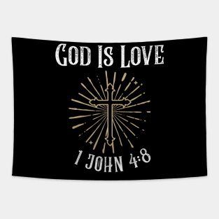 God Is Love Tapestry