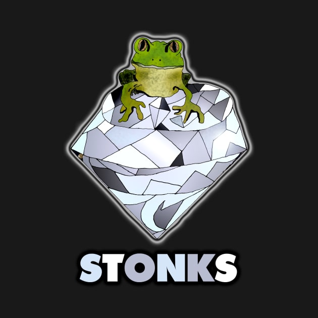 Stonks Frog by IanWylie87