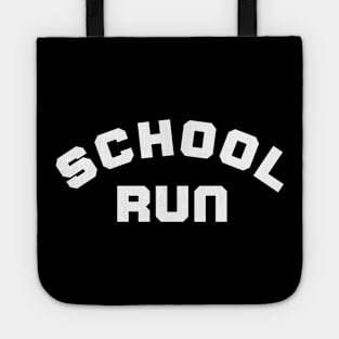 School Run. Back To School Design For Parents Tote