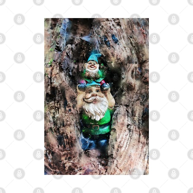 Woodland Gnomes 4 by Robert Alsop