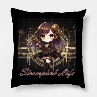 Steampunk Life Pillow