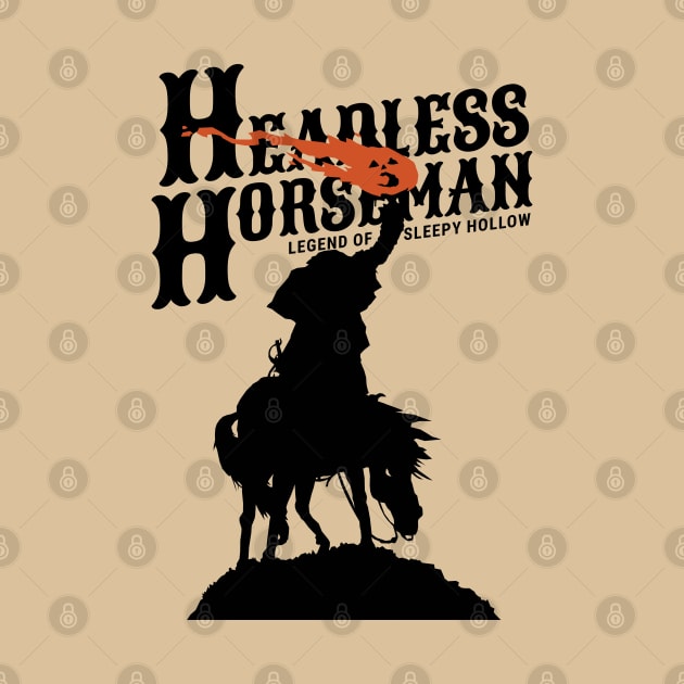 Headless Horseman Legend of Halloween Night by KewaleeTee