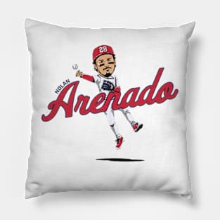 Nolan Arenado Caricature Pillow